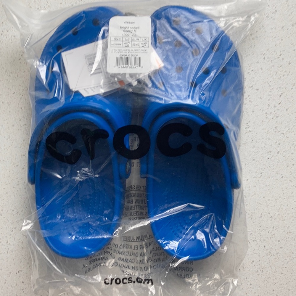 Crocs new in package